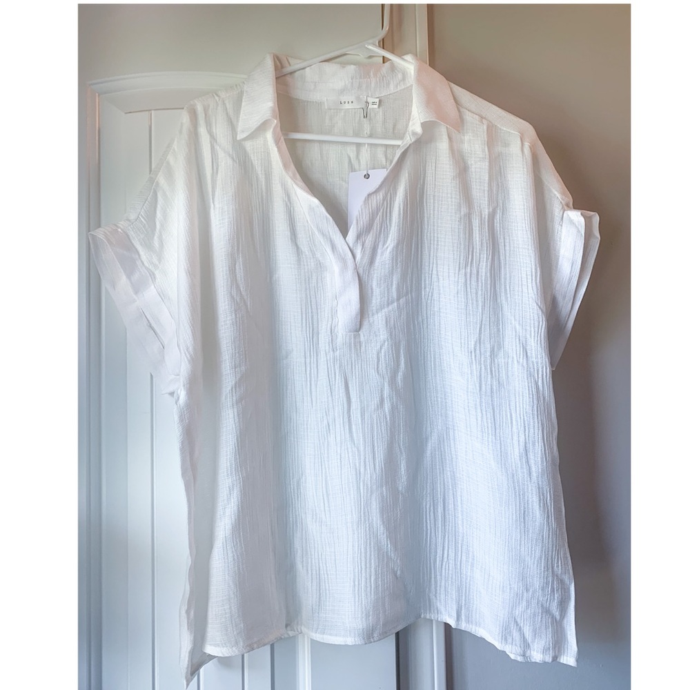 NWT, Women’s Lush Brand Boutique Top Size Large